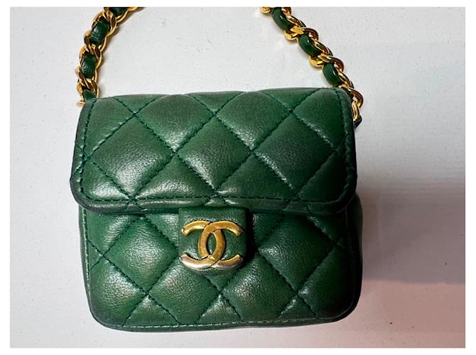 Chanel Micro bolsa para cinturón Verde - vista 8