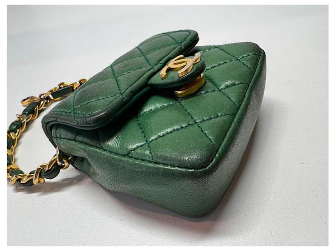 Chanel Micro bolsa para cinturón Verde - vista 10