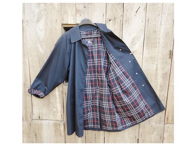 impermeable Burberry tamaño 42 Azul marino - vista 2