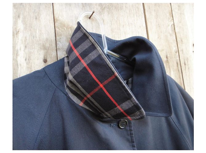 impermeable Burberry tamaño 42 Azul marino - vista 5