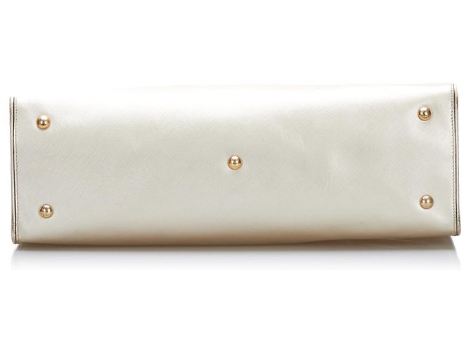 Salvatore Ferragamo Borsa Tote Briana Bianca Ferragamo - vista 4