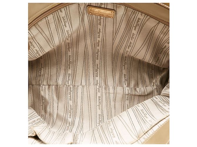 Salvatore Ferragamo Borsa Tote Briana Bianca Ferragamo - vista 5