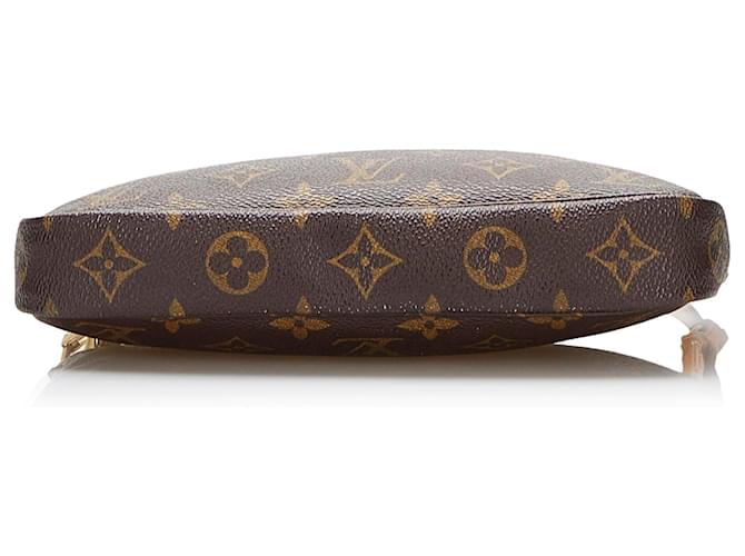 Louis Vuitton Brown Monogram Pochette Accessoires Marrone - vista 4