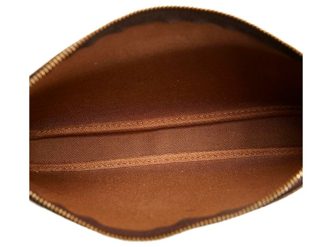 Louis Vuitton Brown Monogram Pochette Accessoires Marrone - vista 5