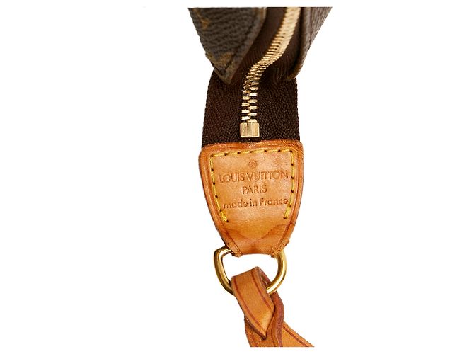 Louis Vuitton Brown Monogram Pochette Accessoires Marrone - vista 6