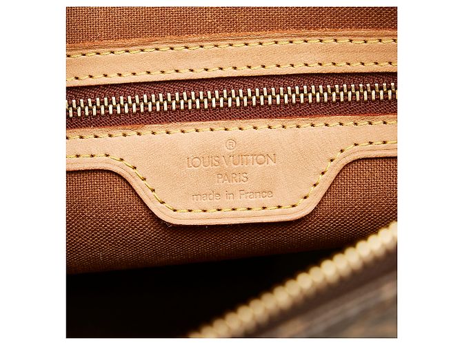 Louis Vuitton Brown Monogram Cabas Piano Marrone - vista 6