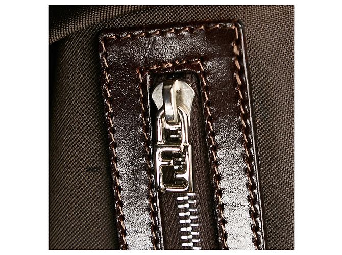 Fendi Tasche aus schwarzem Wildleder - Ansicht 8
