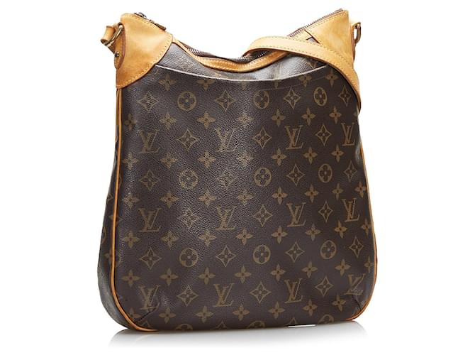 Louis Vuitton Monogram Brown Odeon MM Marrone - vista 2