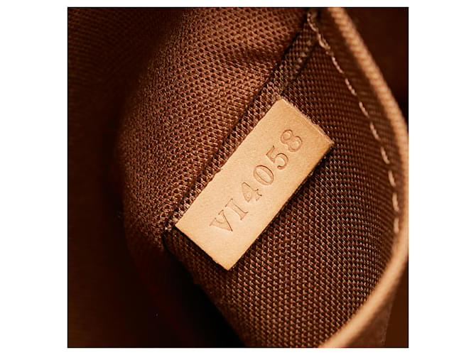Louis Vuitton Monogram Brown Odeon MM Marrone - vista 7