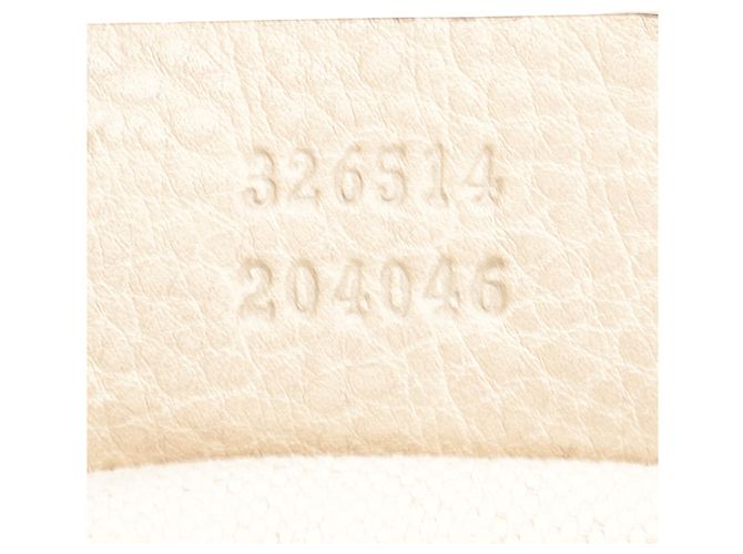 Borsa in pelle Miss GG bianca Gucci Bianco - vista 7