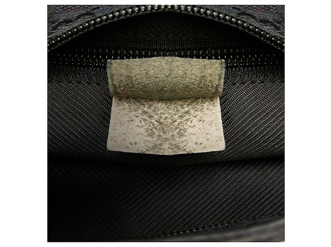 Gucci Black GG Canvas Handbag Nero - vista 9