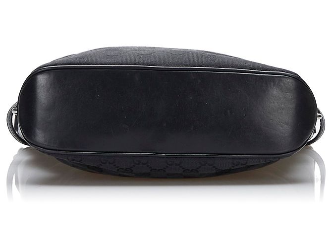 Borsa a tracolla Gucci in tela GG nera Nero - vista 4