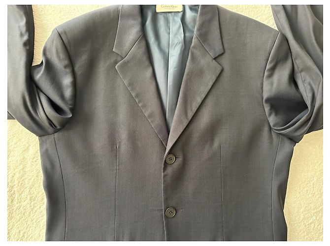 Vintage Calvin Klein Collection Anzug Dunkelblau - Ansicht 12