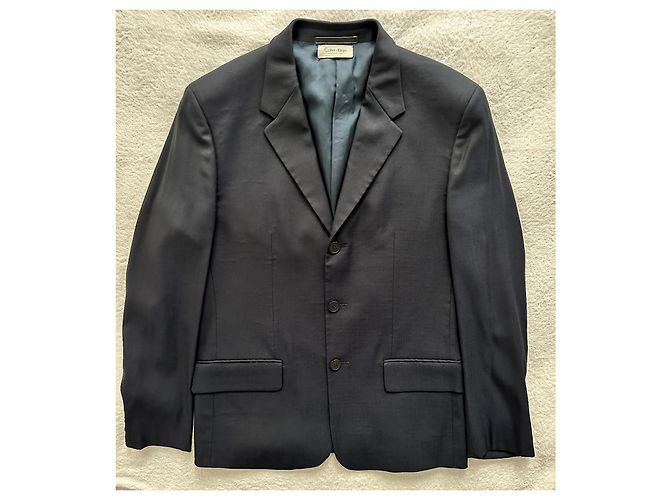 Vintage Calvin Klein Collection Anzug Dunkelblau - Ansicht 13