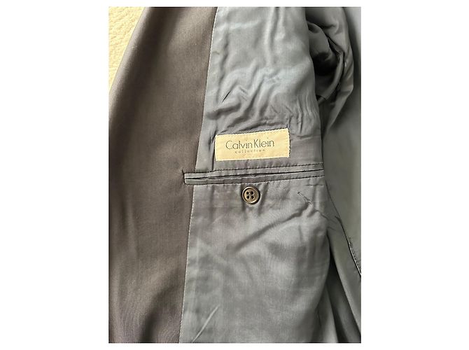 Vintage Calvin Klein Collection Anzug Dunkelblau - Ansicht 4