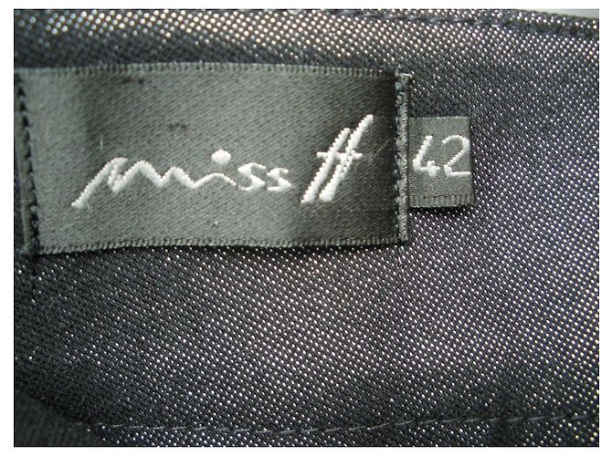 Autre Marque Viskose Hose mit Seitenschlitzen - Ansicht 4