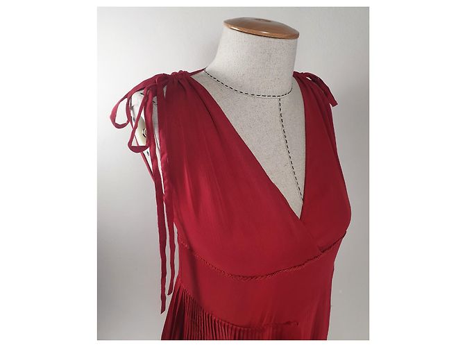Day Birger & Mikkelsen Dalaila Kleid Rot - Ansicht 3