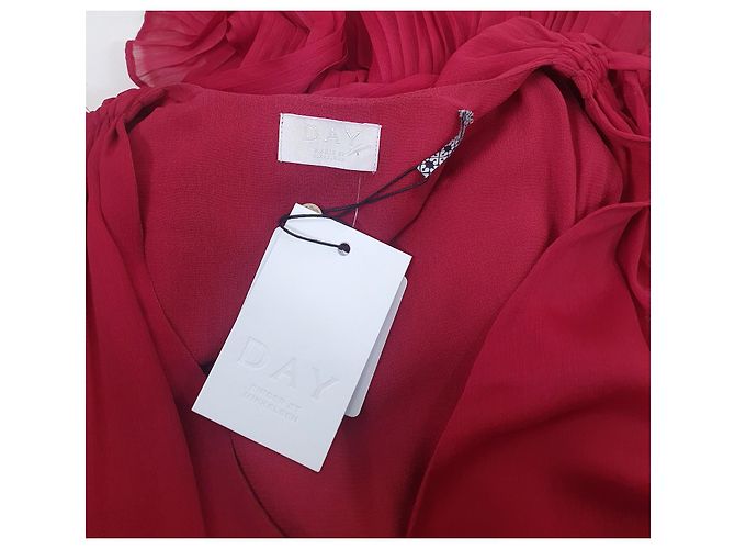 Day Birger & Mikkelsen Dalaila Kleid Rot - Ansicht 5