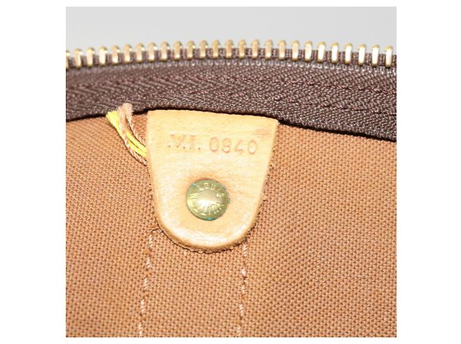 Monogramma Louis Vuitton Keepall Bandouliere 60 Borsa Boston M41412 LV Auth lt758 - vista 10