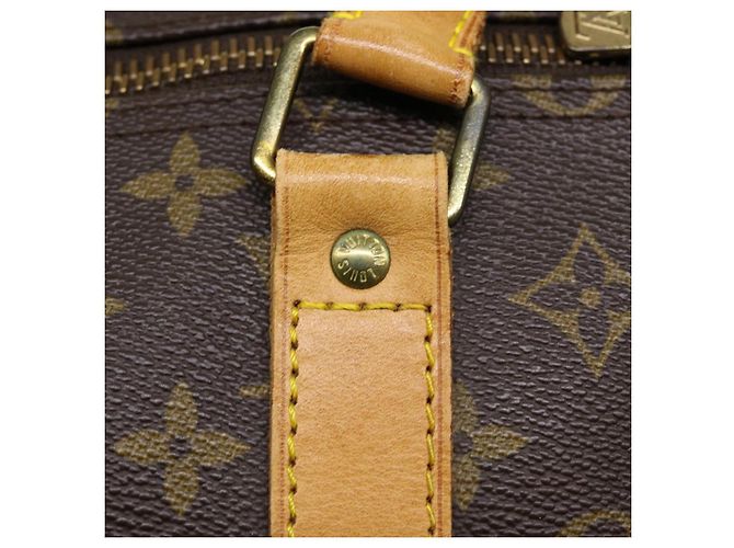 Monogramma Louis Vuitton Keepall Bandouliere 60 Borsa Boston M41412 LV Auth lt758 - vista 20