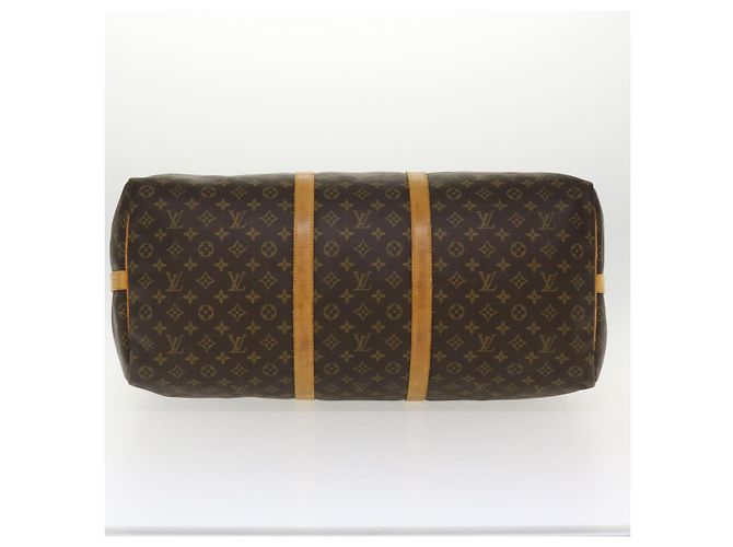 Monogramma Louis Vuitton Keepall Bandouliere 60 Borsa Boston M41412 LV Auth lt758 - vista 5