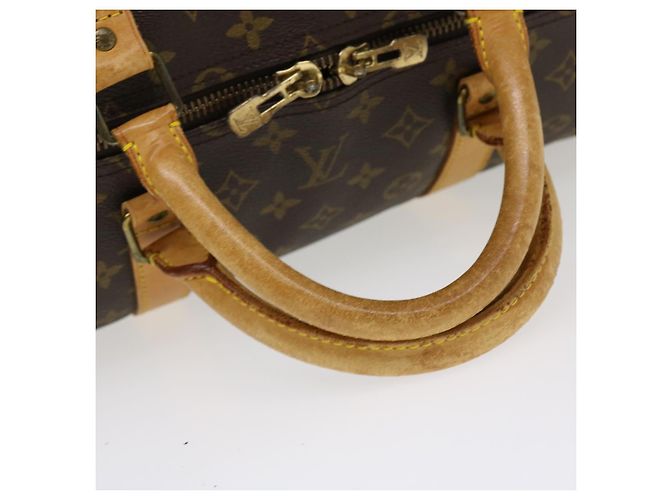 Monogramma Louis Vuitton Keepall Bandouliere 60 Borsa Boston M41412 LV Auth lt758 - vista 7