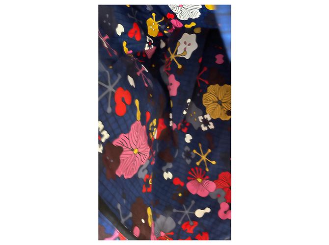 Gonna Kenzo in seta multicolore - vista 3