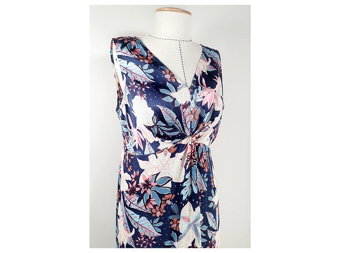 Clements Ribeiro Kleid aus Polyester Mehrfarben - Ansicht 2