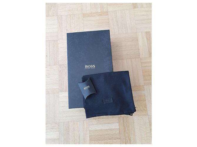 Hugo Boss leather pumps / high heels black - view 3