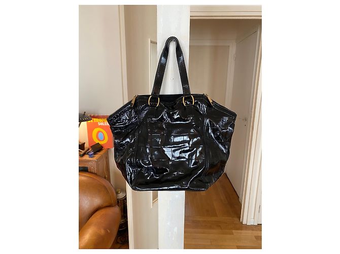Downtown Borsa Yves saint Laurent in centro Nero - vista 9