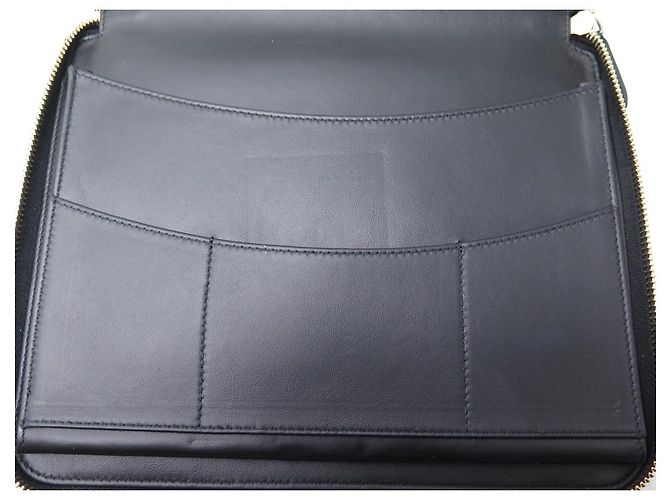 NUOVA COPERTINA AGENDA SMYTHSON SPEAKER A5 E ASTUCCIO PENNA IN PELLE Nero - vista 7