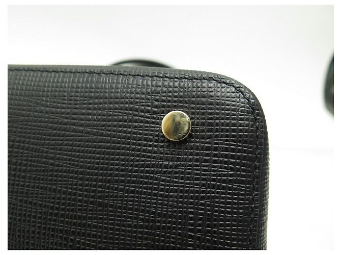 NUOVA BORSA SMYTHSON CABAS BUSINESS PANAMA BORSA IN PELLE GRANATA BORSA IN PELLE Nero - vista 10
