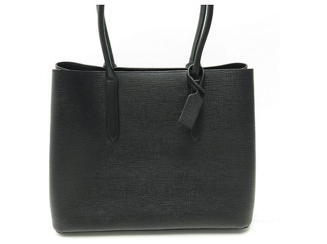 NUOVA BORSA SMYTHSON CABAS BUSINESS PANAMA BORSA IN PELLE GRANATA BORSA IN PELLE Nero - vista 2