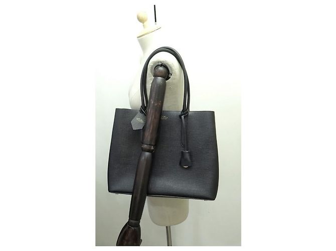 NUOVA BORSA SMYTHSON CABAS BUSINESS PANAMA BORSA IN PELLE GRANATA BORSA IN PELLE Nero - vista 5