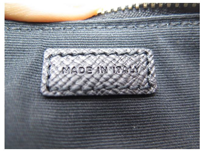 NEW SMYTHSON PEN CASE + PENCIL CASE GRAINED LEATHER PEN PENCIL CASE Black - view 7