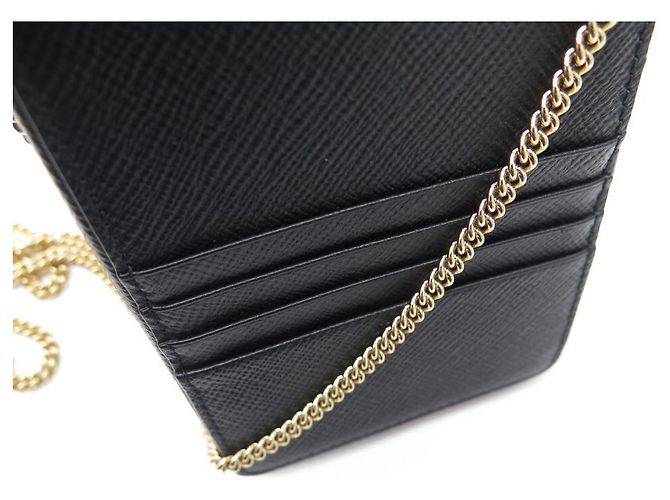 NOVA CAPA PARA TELEFONE SMYTHSON EM COURO GRANADO CAPA TRANSVERSAL PARA TELEFONE Preto - vista 7