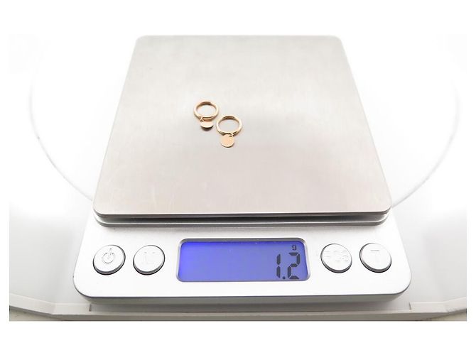 ORECCHINI VANRYCKE CREOLE MARRAKECH IN ORO ROSA 18K Gold D'oro - vista 4