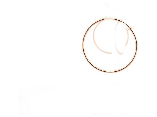 ORECCHINI VANRYCKE MARGHERITA HOOPS IN ORO ROSA 18ORECCHINI K D'oro - vista 2