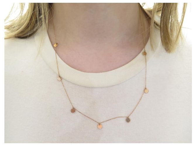 NUOVA COLLANA VANRYCKE MARRAKECH GM2R0-01 48 alla 50 CM IN ORO ROSA 18COLLANA K D'oro - vista 5