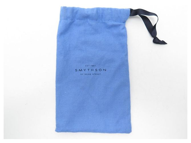 NEW SMYTHSON COMPACT WALLET 1029609 BLACK PANAMA LEATHER NEW WALLET - view 7