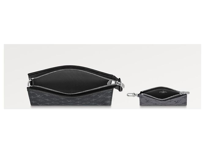Louis Vuitton Portefeuille portable LV Gaston Noir - vue 3