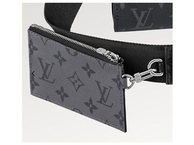 Louis Vuitton Portefeuille portable LV Gaston Noir - vue 4