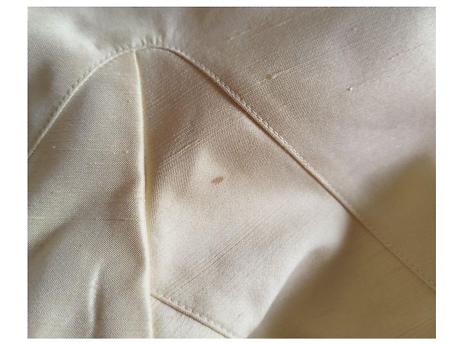 Chaqueta Thierry Mugler de lino amarillo - vista 12