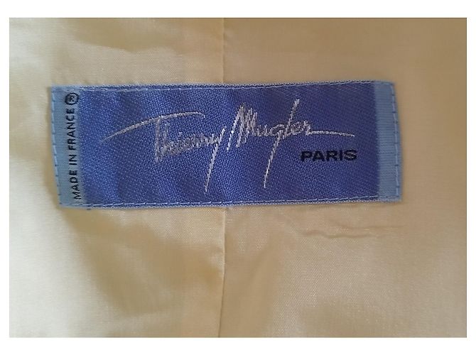 Chaqueta Thierry Mugler de lino amarillo - vista 8