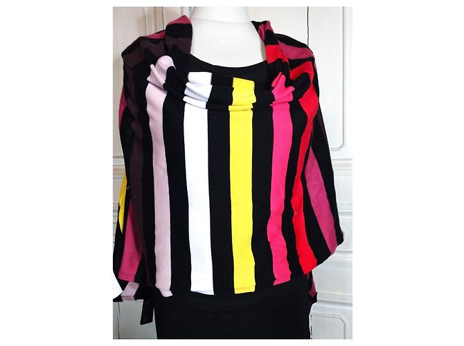 Sonia Rykiel pour H&M SONIA RYKIEL PER H&M SCIARPA STOLA COLLECTOR WOOL XXL 200 Andiamo, forza 55 Multicolore - vista 4