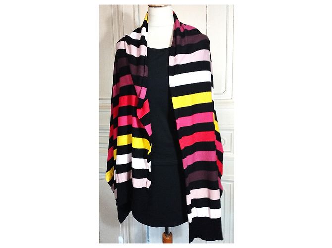 Sonia Rykiel pour H&M SONIA RYKIEL PER H&M SCIARPA STOLA COLLECTOR WOOL XXL 200 Andiamo, forza 55 Multicolore - vista 5