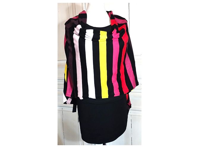 Sonia Rykiel pour H&M SONIA RYKIEL PER H&M SCIARPA STOLA COLLECTOR WOOL XXL 200 Andiamo, forza 55 Multicolore - vista 7