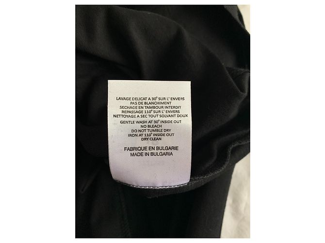 Camiseta Carven negra con estampado púrpura de algodón M Negro - vista 8