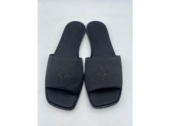 Autre Marque Nodaleto Sandalen T.EU 40 Polyester Schwarz - Ansicht 3