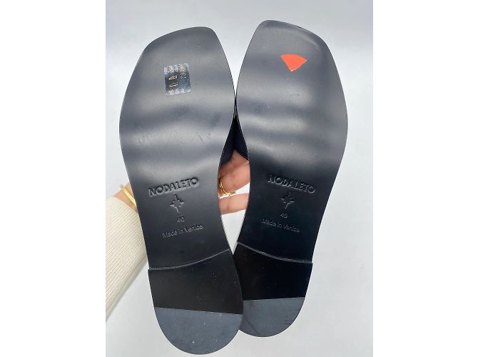Autre Marque Nodaleto Sandalen T.EU 40 Polyester Schwarz - Ansicht 4